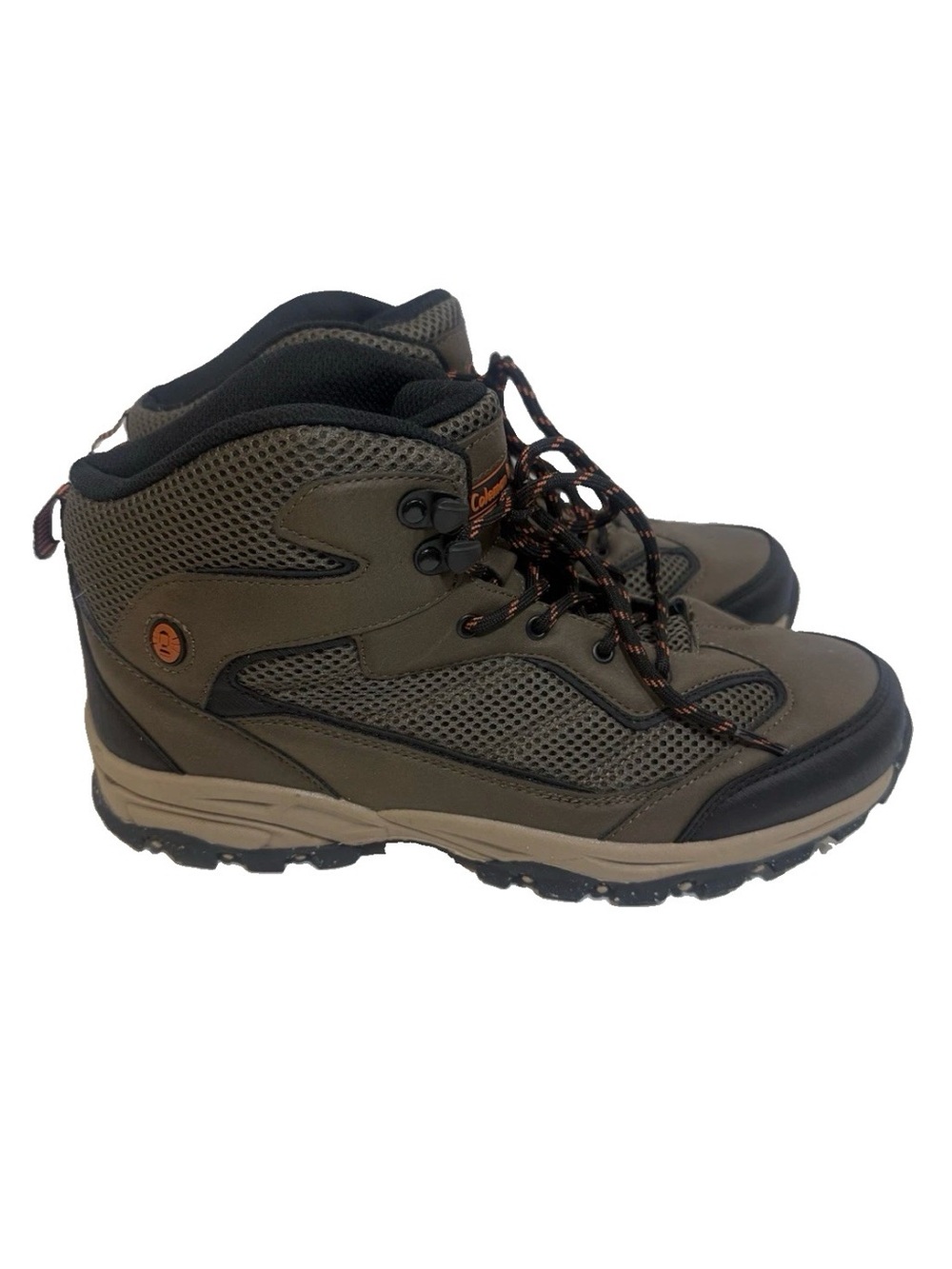 Coleman Lenny Men’s Hiking Boots Size 10M Brown Trail Outdoor Lace Up Shoes